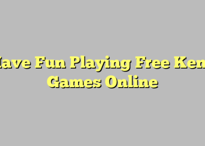 Have Fun Playing Free Keno Games Online