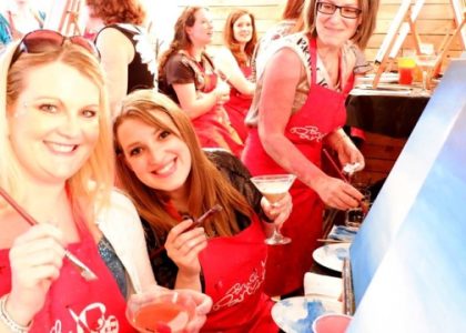 Cheers & Colors: Unleashing Creativity at Paint and Drink Parties